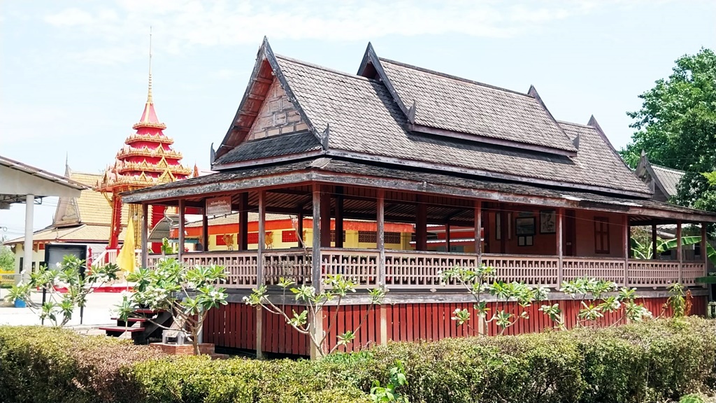 นอภ.ลาดหลุมแก้ว ชวนชมศาลาแดง พลับพลาแรกนาขวัญหลังสุดท้าย ในสมัย ร.6