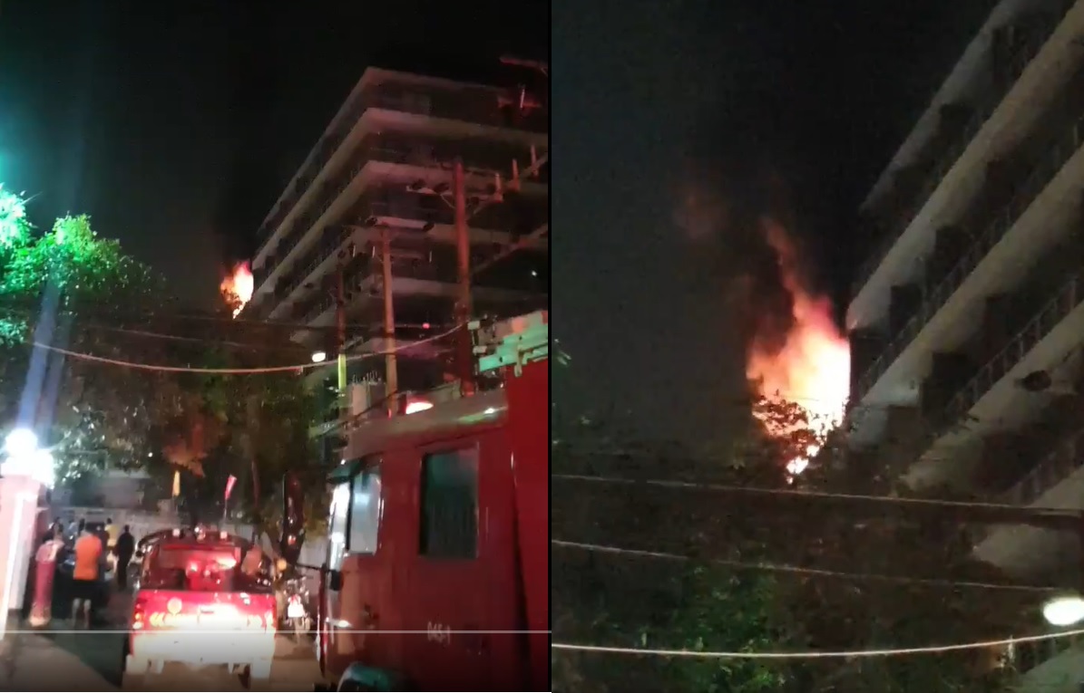 หนีจ้าละหวั่นก่อนรุ่งสางไฟไหม้คอนโดชั้น 7 ชาญอิสสระ ซิตี้โฮม เพชรเกษม 32 เสียหาย 1 ห้อง