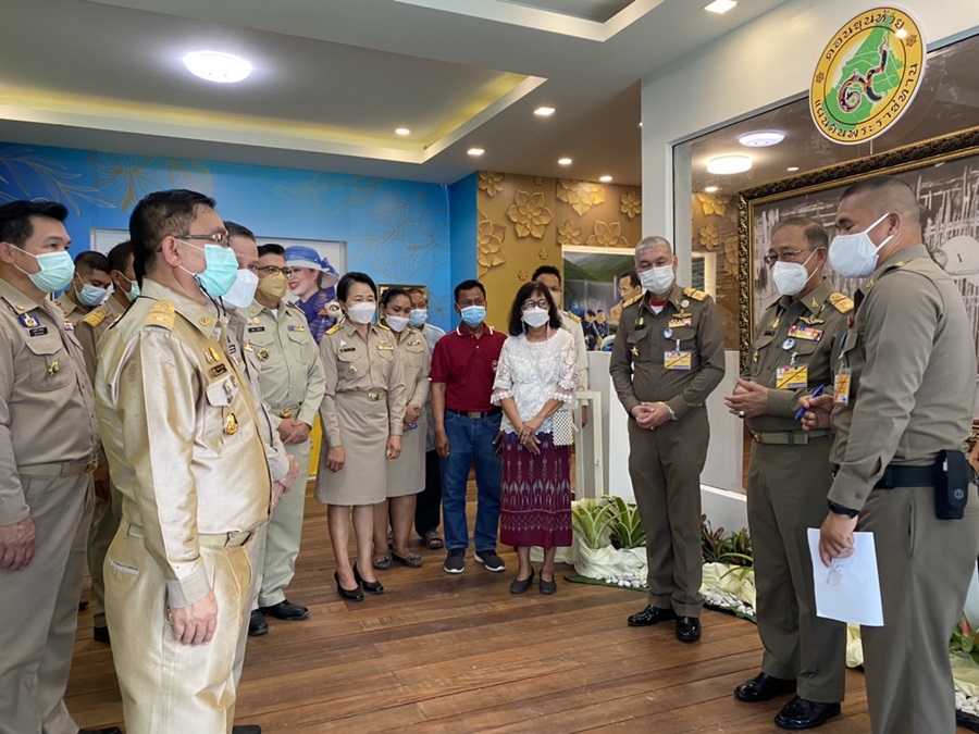 องคมนตรีติดตามโครงการอันเนื่องมาจากพระราชดำริ ดอนขุนห้วย – เขานางพันธุรัต จ.เพชรบุรี