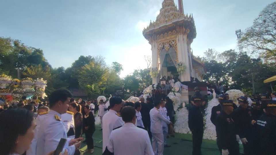 สดุดีผู้สละชีพปกป้องอธิปไตย “รมต.กลาโหม”เป็นประธานพระราชเพลิงศพทหารกล้า “ร.ต.วายุ ขวัญเสือ”
