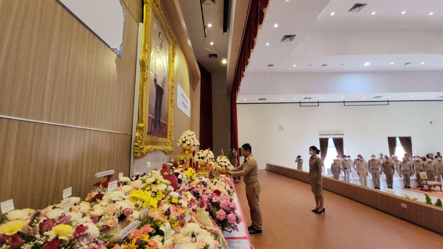 จ.ระยอง ถวายราชสักการะพระบาทสมเด็จพระจุลจอมเกล้าเจ้าอยู่หัว รัชกาลที่ 5 เนื่องใน"วันท้องถิ่นไทย" 