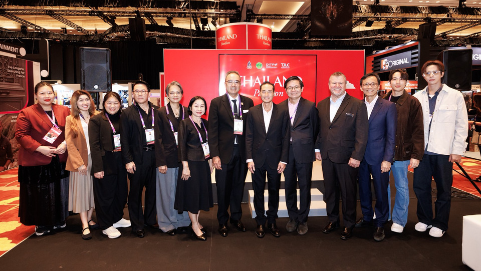 “DITP” นำผปก.ไทยร่วมงาน Asia TV Forum & Market 2025 ที่ สิงคโปร์ บูธ “Thailand Pavilion” เดินหน้าผลักดันคอนเทนต์ไทยสู่เวทีโลก