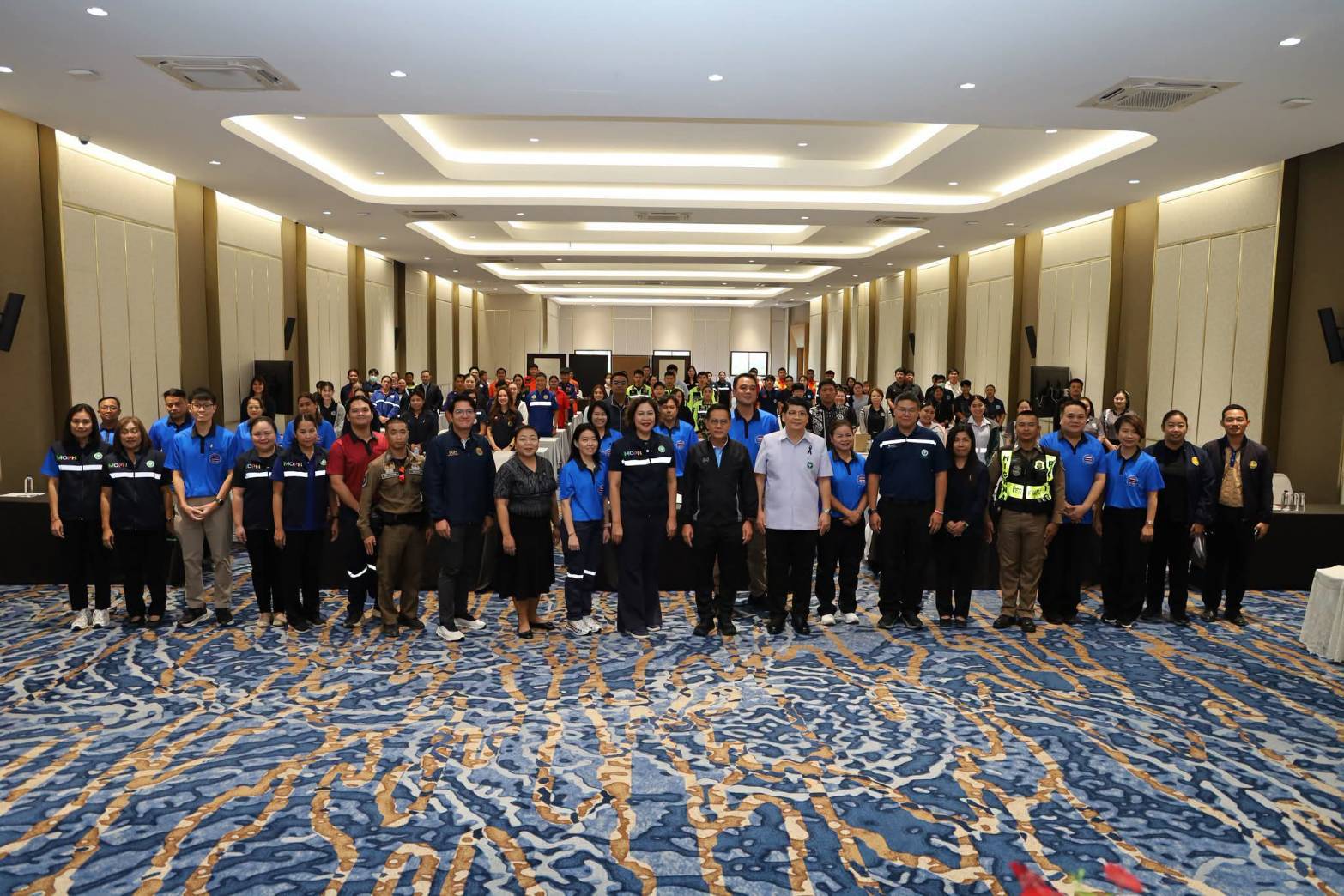 สสจ.กาญจนบุรี ติวเข้มซ้อมแผนอุบัติเหตุหมู่ เตรียมรับมือ M81 บางใหญ่-กาญจนบุรี