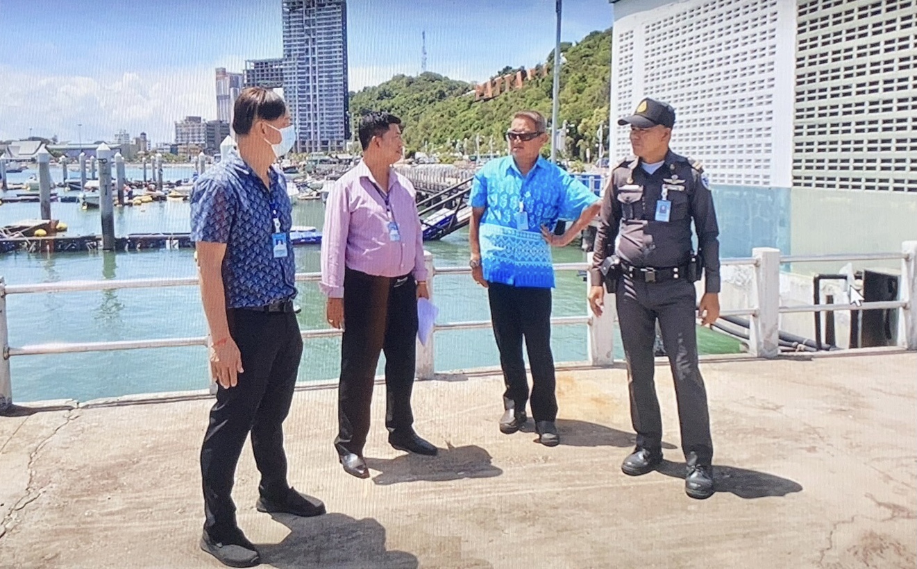 เมืองพัทยา ประชุมถกแก้ไขปัญหาการรับ-ส่งผู้ป่วย ท่าเทียบเรือบาลีฮาย ในระหว่างการปรับปรุงซ่อมแซมสะพาน