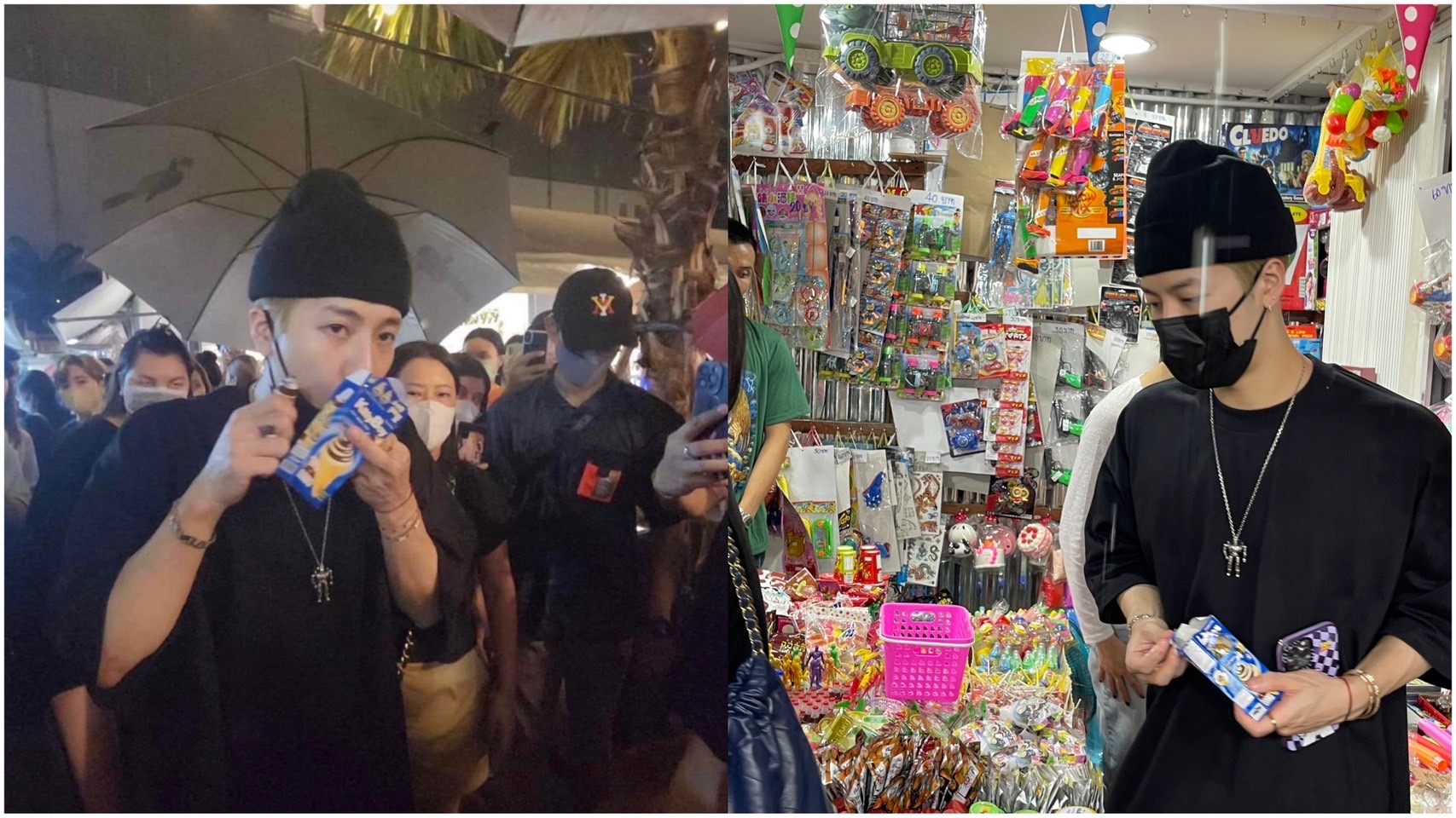 "แจ็คสัน หวัง" โผล่เซอร์ไพรส์  ลุยฝนเที่ยวตลาดดิวัน รัชดา ทำเอาอากาเซ่ กรี๊ดถ่ายรูปเซลฟี่