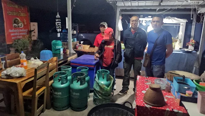 ภูเขียวรวบหญิง 54 ลักถังแก๊ส 5 ถัง ตระเวนก่อเหตุ อ้างหาเงินส่งลูกเรียน