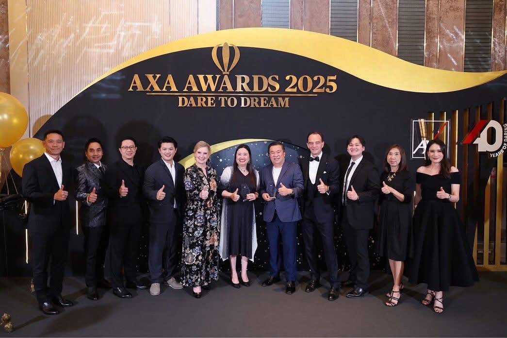 บมจ.ไรเดอร์อินชัวรันส์โบรกเกอร์   คว้ารางวัล “TOP GROWTH” จากบริษัท แอกซ่าประกันภัย จำกัด (มหาชน) 