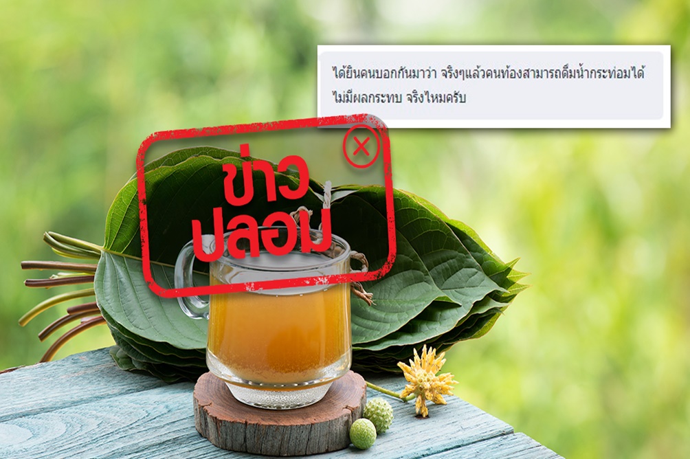 อย่าหาทำ!! คนท้องดื่มน้ำกระท่อมได้ ไม่ส่งผลต่อสุขภาพ ทารกในครรภ์