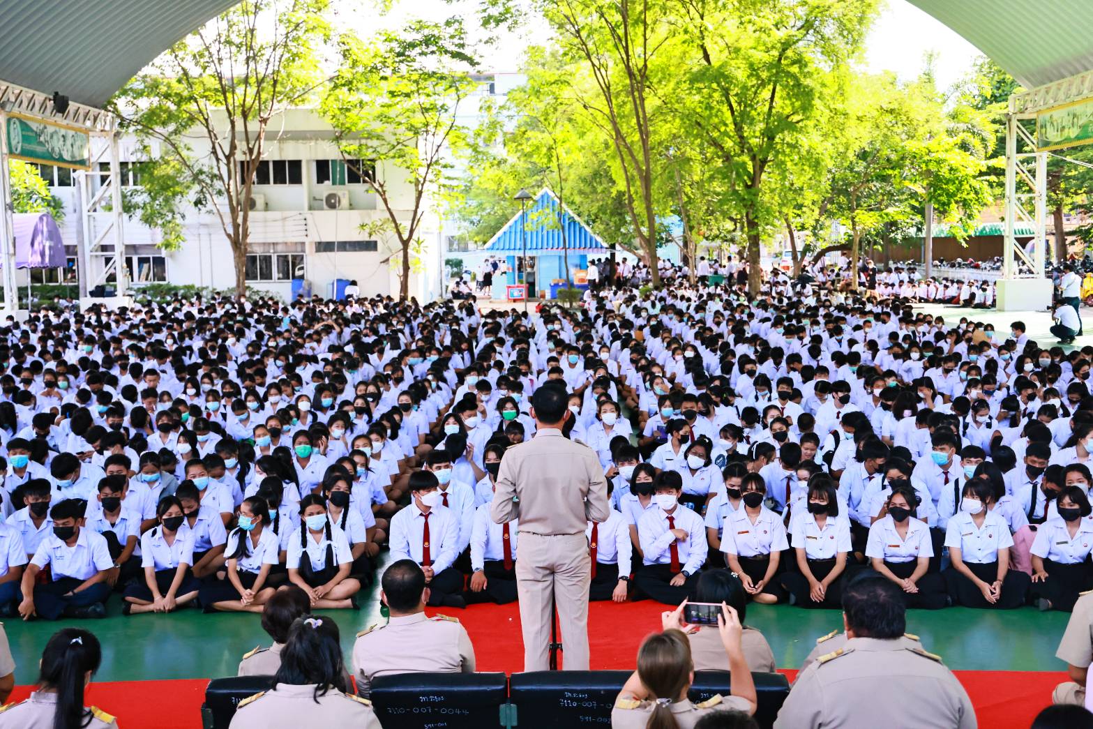 วิทยาลัยเทคนิคระยอง จัดงานไหว้ครู มุ่งปลูกฝังให้เห็นถึงความสำคัญของ “ครู”