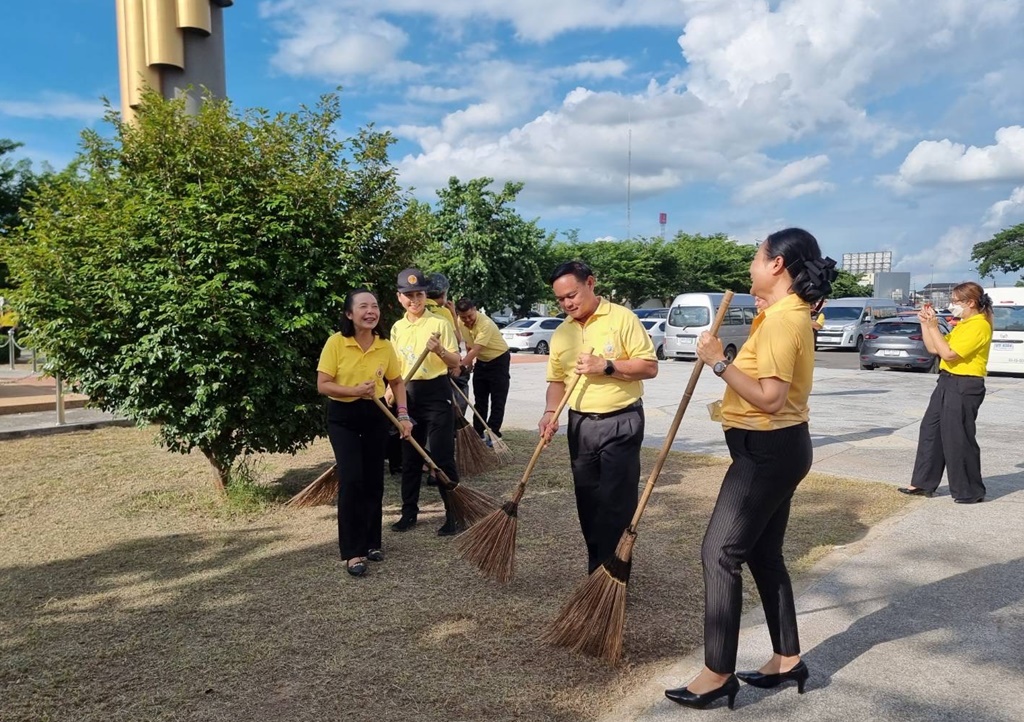 ร้อยเอ็ด Big Cleaning Day ปรับปรุงภูมิทัศน์ ศาลากลางจังหวัดร้อยเอ็ด เฉลิมพระเกียรติฯ