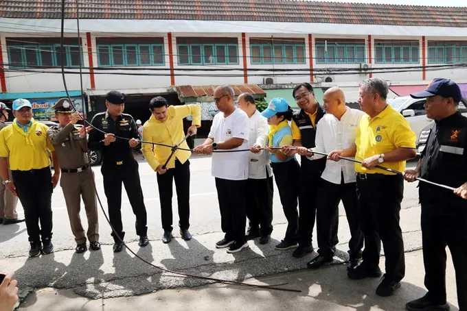 เทศบาลเมืองน่าน MOU ลุยจัดระเบียบสายสื่อสารในเขตเมืองเก่า