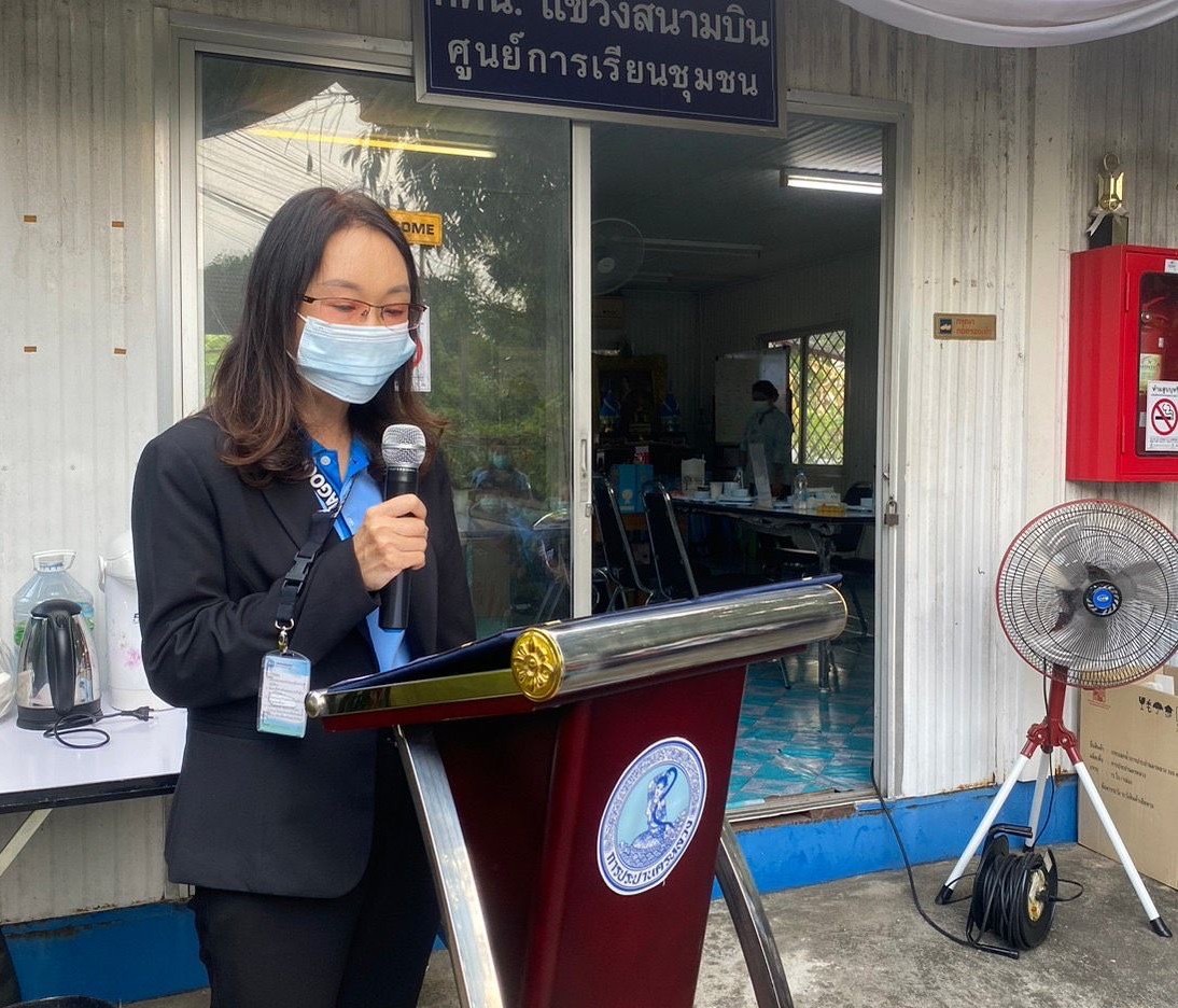 สสช.จัดกิจกรรมประปาพบประชาชน ครั้งที่ 2/2566 ณ ชุมชนวังทอง