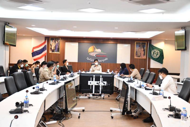 สำนักการโยธา กทม. ประชุมร่วม“รฟท.”หาทางแก้ไขปัญหาถนนกำแพงเพชร 6 (โลคัลโรด)ทรุดตัวเป็นลูกคลื่น ในพื้นที่ย่านดอนเมือง 