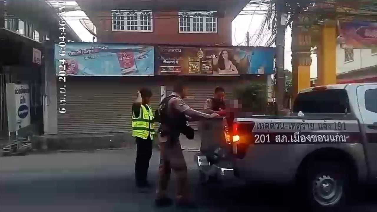 รปภ.ตลาดรถไฟขอนแก่นตาไวพบคนร้ายย่องเงียบขโมยทุเรียนหมอนทองเกรดพรีเมี่ยมรีบแจ้งตำรวจรวบตัวทันควัน