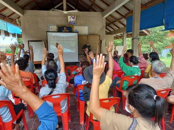 ชป.อุตรดิตถ์ ประชุมจัดตั้งกลุ่มผู้ใช้น้ำชลประทาน ปตร.แม่พร่อง