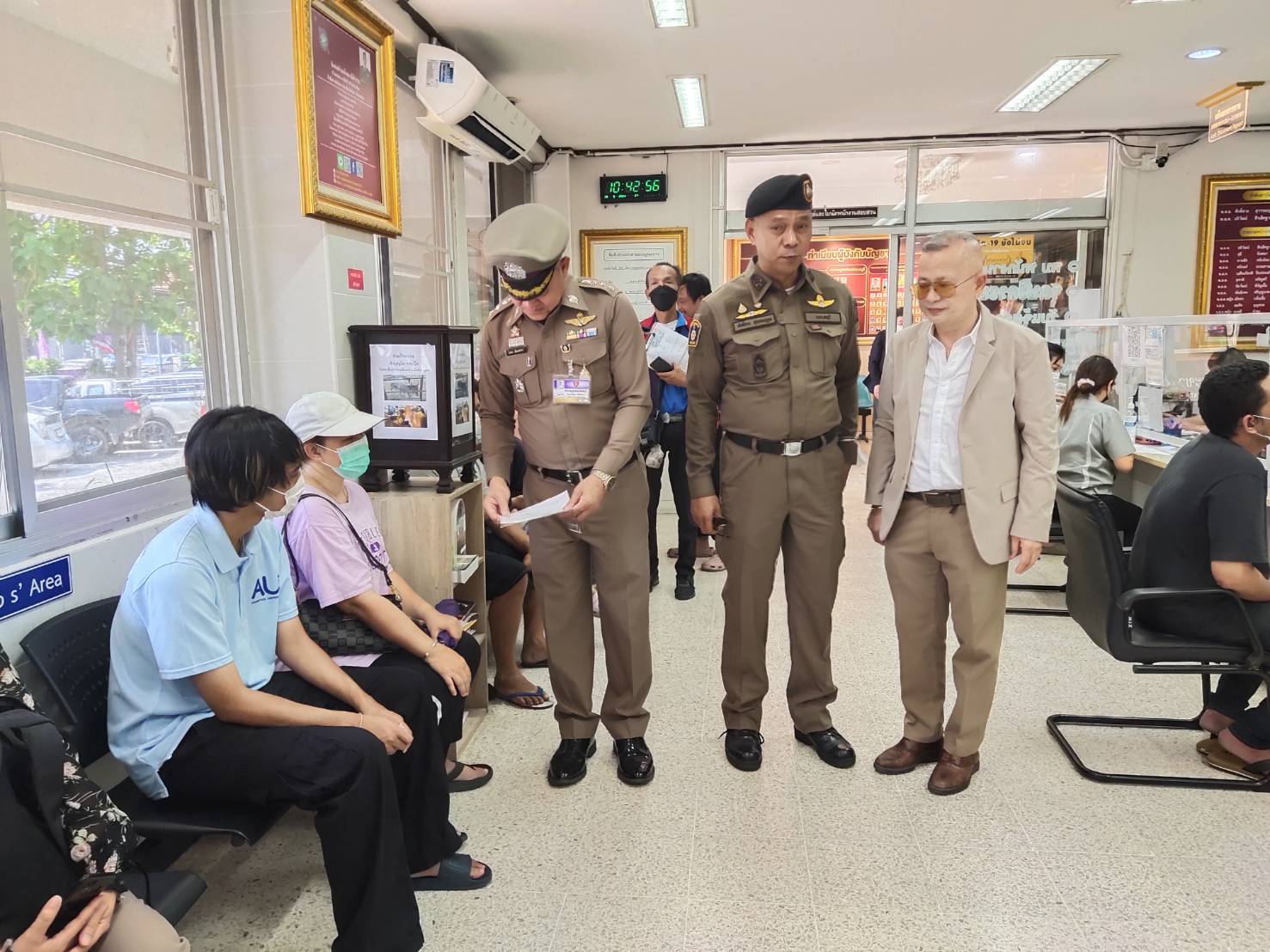 นักธุรกิจญี่ปุ่นในไทย  จับมือตำรวจศรีราชา ใช้นวัตกรรมใหม่ บริการประชาชน