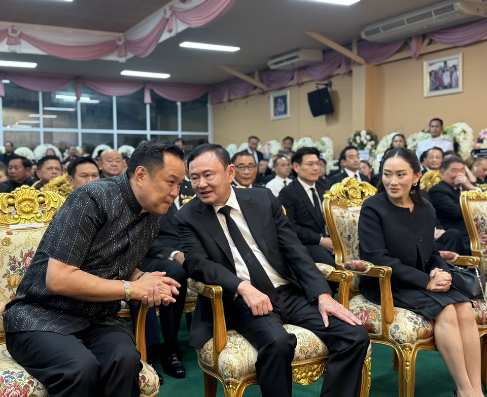 4 นายกฯ “ทักษิณ-อนุทิน-แพทองธาร-สมชาย” ร่วมบำเพ็ญกุศล “เกรียง กัลป์ตินันท์” 