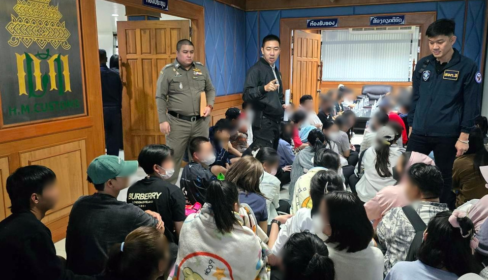 ลาวผลักดัน 67 คนไทยกลับประเทศ หลังจับฐานเว็บพนันเวียงจันทน์ ตม.หนองคายคัดกรองเข้ม