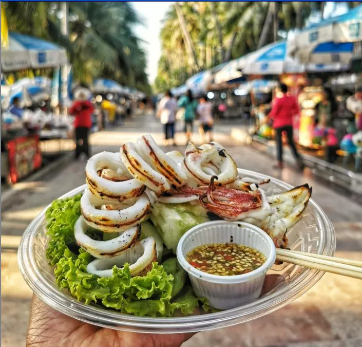 อาหารทะเลปรุงสดใหม่