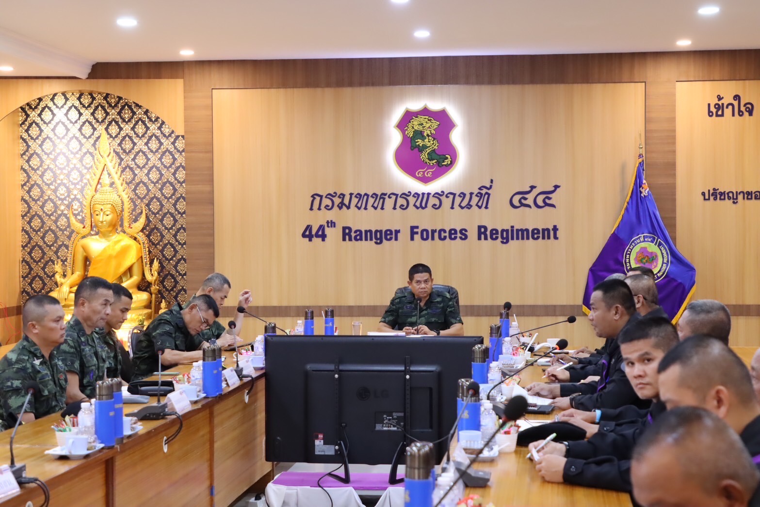 รองแม่ทัพภาคที่ 4 ตรวจเยี่ยมและติดตามผลการปฏิบัติงานหน่วยในพื้นที่ปัตตานีและสงขลา 