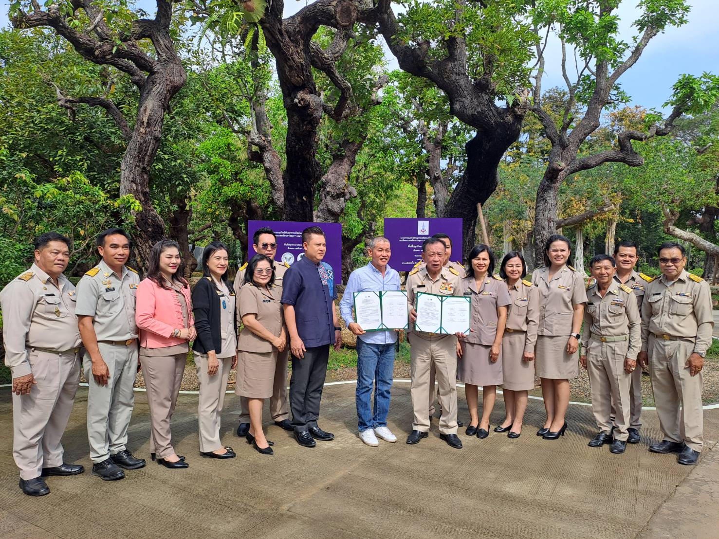 ทต.สันผีเสื้อจับมือช้างทองเฮอริเทจอนุรักษ์พรรณไม้โบราณส่งต่อมรดกพรรณไม้ไทยเสี่ยงสูญพันธ์ 