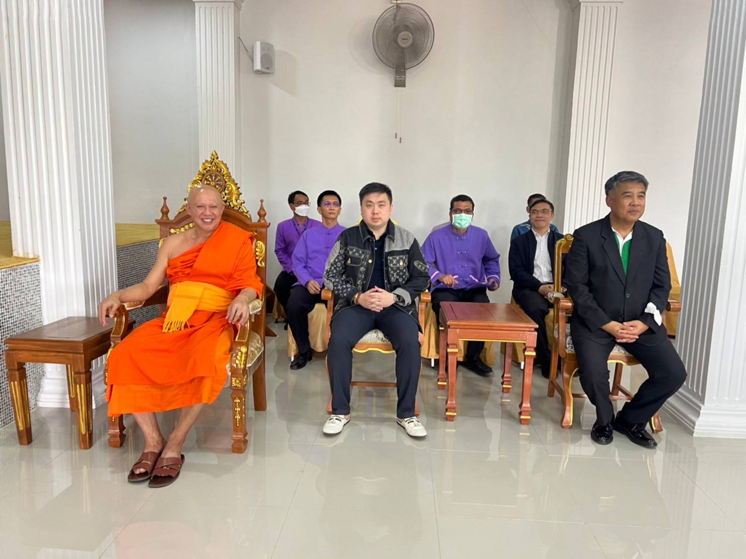 "สามารถ" เปิดศูนย์ไกล่เกลี่ยภาคประชาชน วัดห้วยปลากั้ง