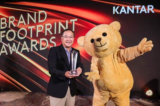  88 ปี นมตราหมีกับการใส่ใจสุขภาพคนไทย การันตีความสำเร็จด้วยรางวัล Top Growing Brands จากเวที Kantar Brand Footprint Awards 2022  