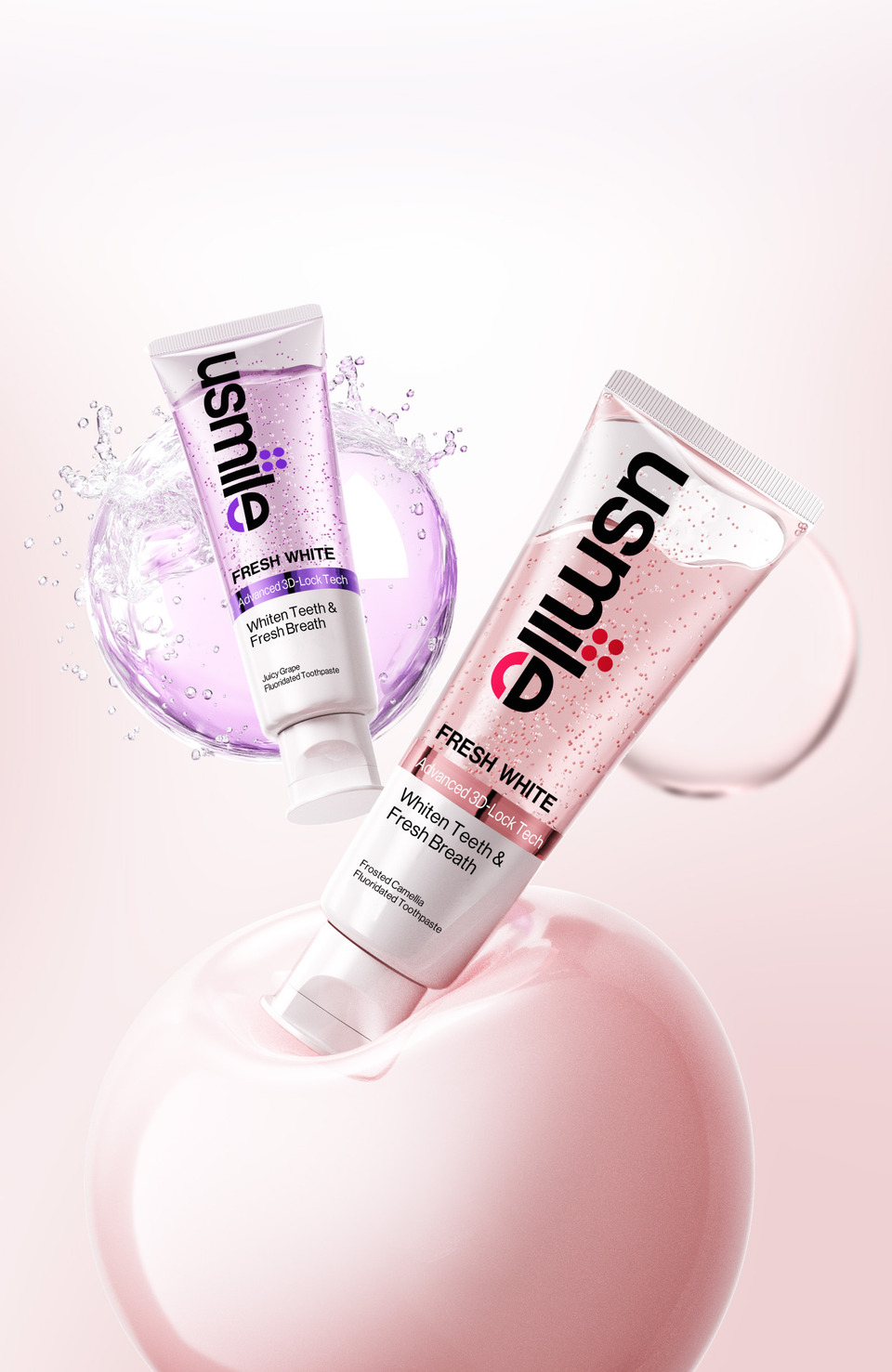 usmile เจาะเทรนด์ “Mouth Perfume” เปิดตัว “usmile Fresh White” ยาสีฟันน้ำหอม นวัตกรรรมดูแลช่องปากระดับโลก 