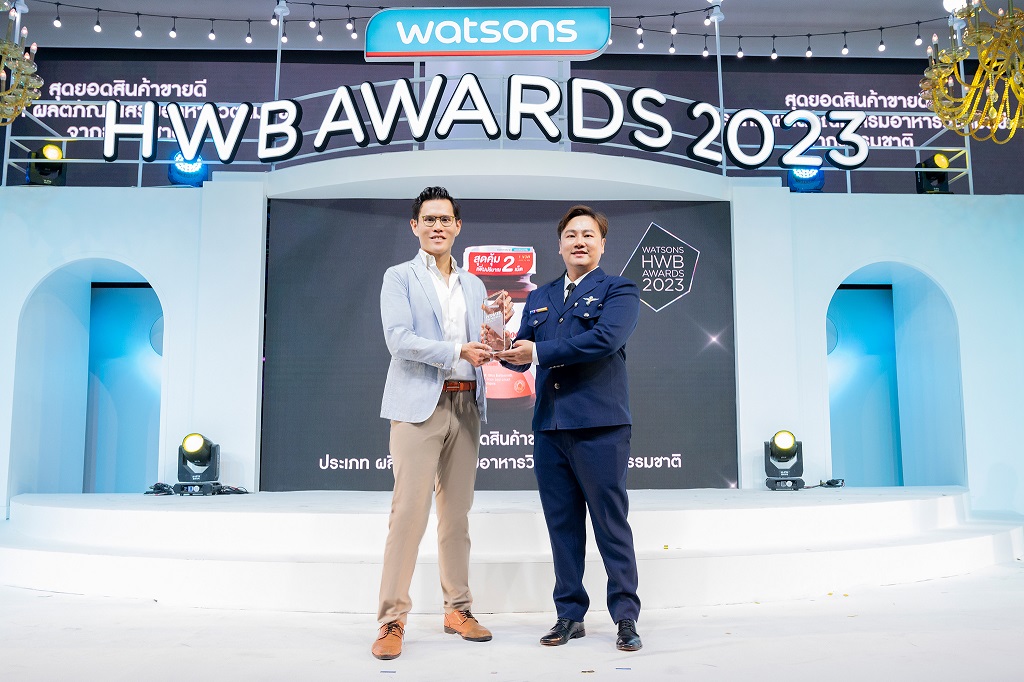  วิสทร้าครองใจผู้บริโภค คว้า 2 รางวัล สุดยอดสินค้าขายดีจาก Watsons HWB Awards 4 ปีซ้อน