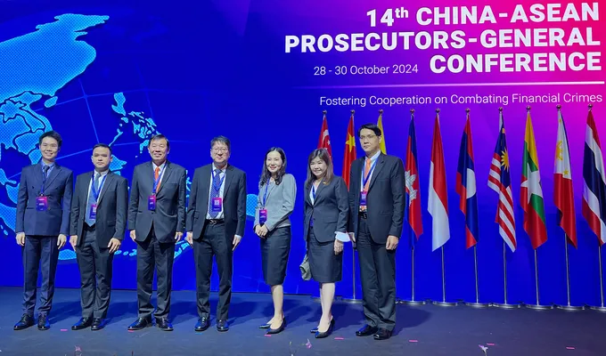 อัยการสูงสุด นำคณะเข้าร่วมการประชุมอัยการสูงสุดอาเซียน – จีน ครั้งที่ 14 ณ สาธารณรัฐสิงคโปร์