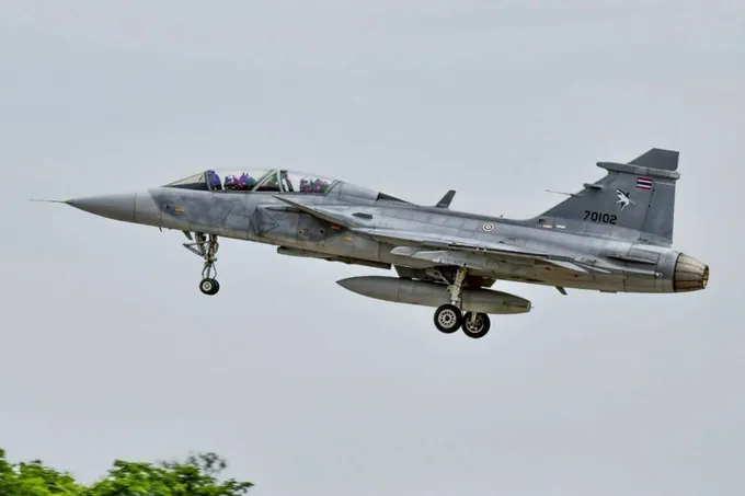ทอ.ส่ง Gripen ที่อู่ตะเภา เสริมความพร้อมรบ ดูแลชายแดนตะวันออกและความมั่นคงทางทะเล