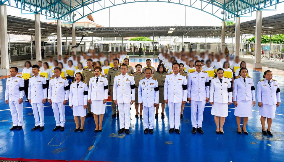 เรือนจำอ่างทองปิดโครงการ “โคก หนอง นา แห่งน้ำใจและความหวัง” รุ่น 8/1 สร้างอาชีพ คืนคนดีสู่สังคม