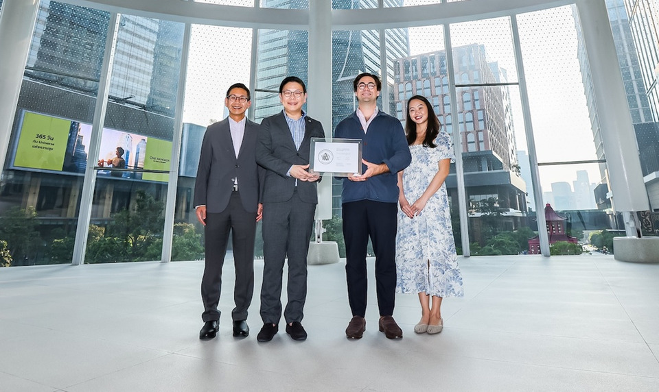 วัน แบงค็อก คว้ารางวัล WiredScore Leadership Award 2026