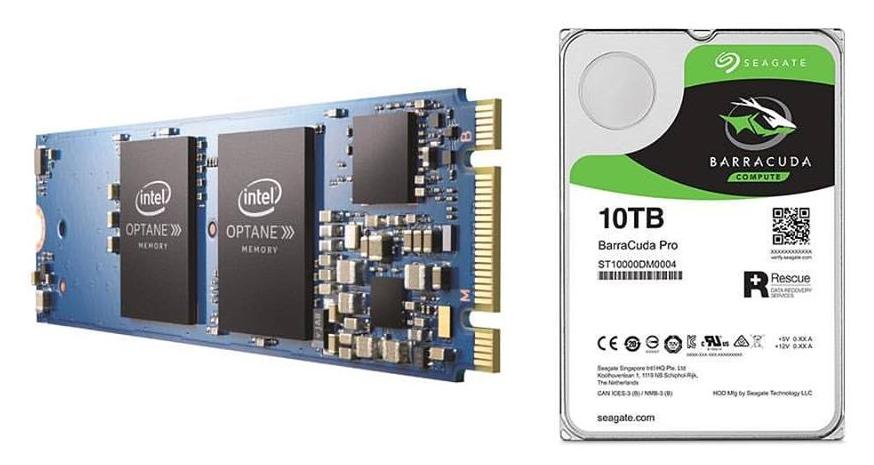 ฮาร์ดไดรฟ์ SEAGATE BarraCuda จับคู่ Intel Optane Memory 