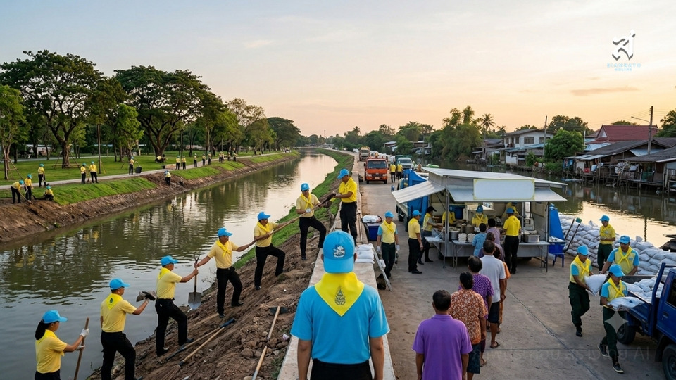 จากคำขวัญพระราชทาน สู่พลังเปลี่ยนประเทศ เรื่องราวของ “จิตอาสา 904”