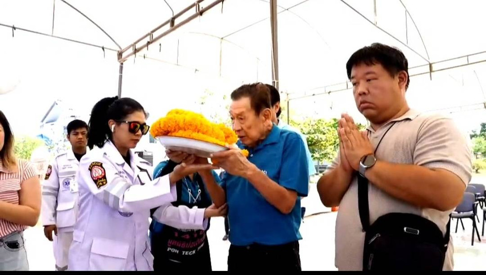 มูลนิธิป่อเต็กตึ๊ง ประกอบพิธีเซ่นไหว้ดวงวิญญาณไร้ญาติ เนื่องในเทศกาลเช็งเม้ง ประจำปี พ.ศ.2569