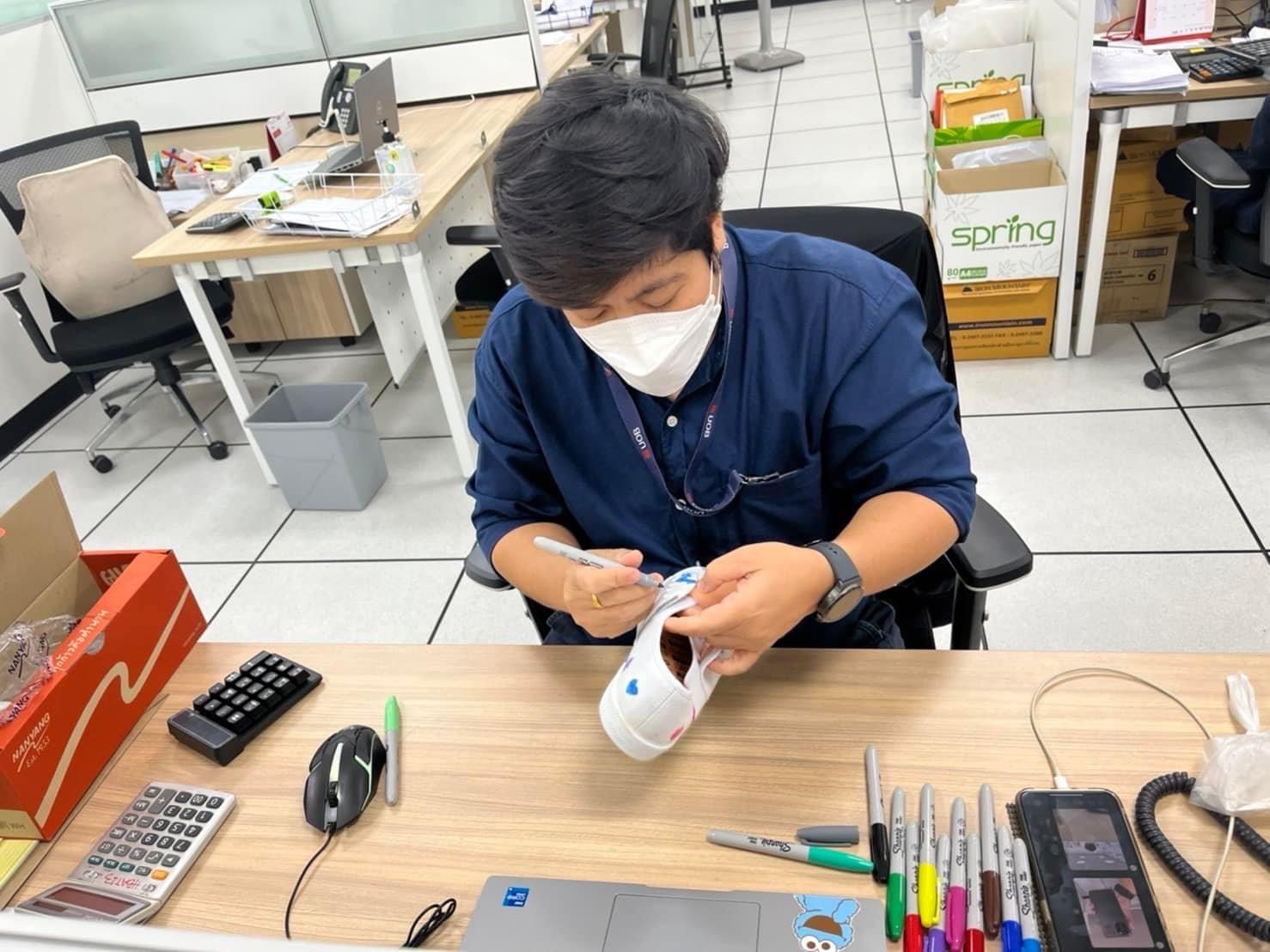 จรรยา แซ่พัว หนึ่งในพี่อาสาของยูโอบี