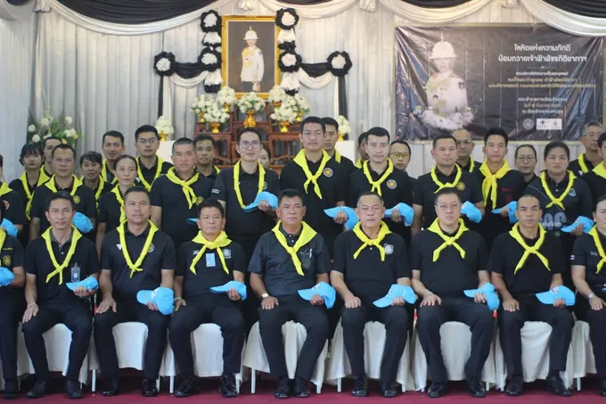 ผู้บัญชาการเรือนจำทองผาภูมินำข้าราชการจิตอาสาบริจาคโลหิต ถวายเป็นพระกุศลแด่เจ้าฟ้าพัชรกิติยาภาฯ