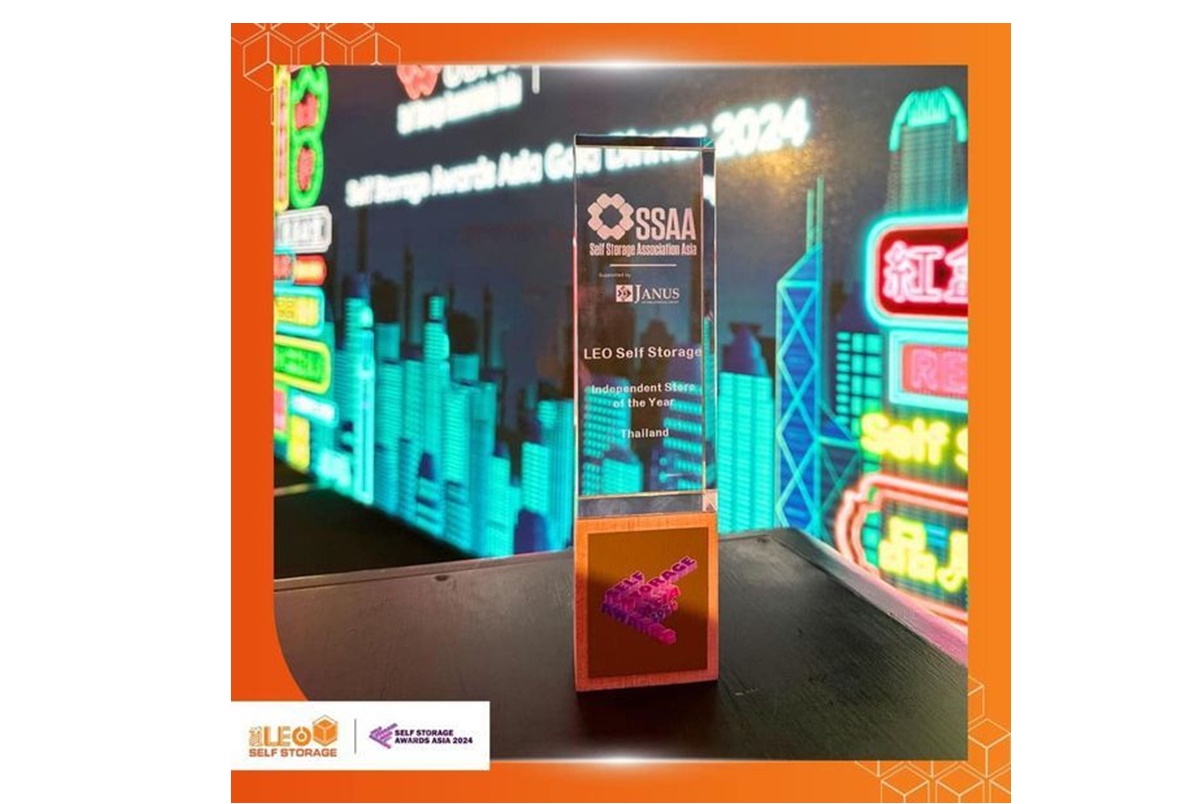 LEO รับรางวัล Independent Store of the Year ในงาน SSAA Self Storage Expo 2024!