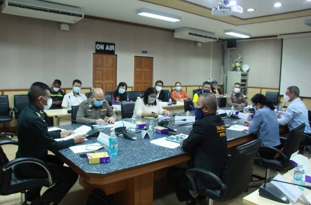 รอง ผอ.รมน.ฉะเชิงเทรา ประชุมบูรณาการหน่วยงานความมั่นคง ควบคุมป้องกัน แรงงานต่างด้าว 