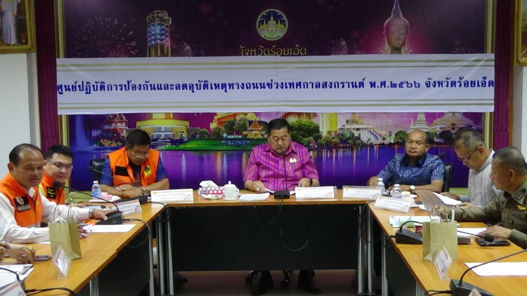 ร้อยเอ็ดเผยสถิติอุบัติเหตุสะสม7วันสงกรานต์เกิดเหตุ 20ครั้งเจ็บ17 ตาย 7 ราย