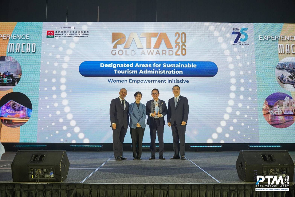 อพท. ปลื้มคว้า 4 รางวัลด้านการท่องเที่ยวยั่งยืนระดับนานาชาติ PATA Gold Awards 2026 ดันชุมชนท่องเที่ยวสู่ตลาดโลก