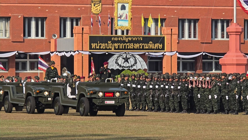 “นสศ.”ผนึก มทบ.13 นำทัพบก–อากาศ สวนสนามถวายสัตย์ปฏิญาณ วันกองทัพไทย ลพบุรี สง่างามสมพระเกียรติ