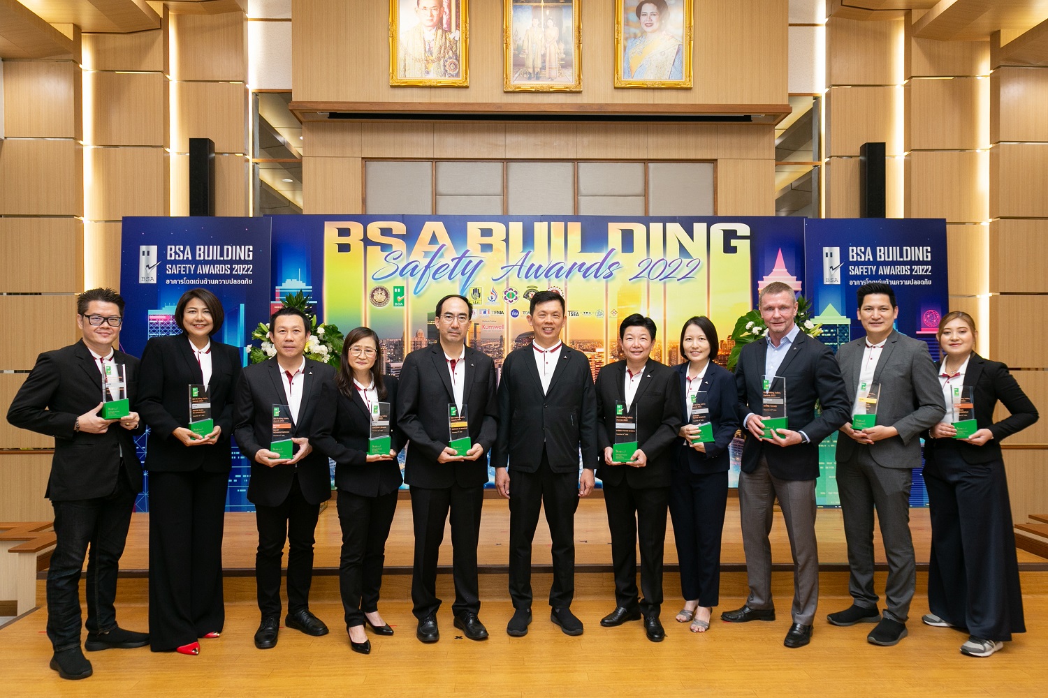 AWC คว้า 10 รางวัลอันทรงเกียรติ “อาคารโดดเด่นด้านความปลอดภัย” จาก “BSA Building Safety Awards 2022”