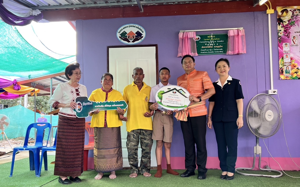 กาฬสินธุ์ รวมพลังสามัคคี มอบบ้านอบอุ่นในธรรมหลังที่ 19