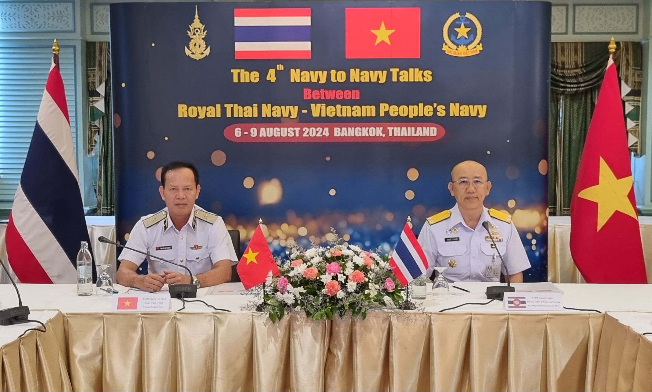 ทัพเรือไทย-เวียดนามประชุม Navy to Navy Talks ครั้งที่ 4 