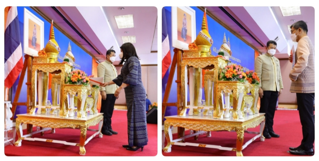 พช. สนองพระปณิธาน เจ้าฟ้าสิริวัณณวรีฯ กระทำพิธีมอบลายผ้าพระราชทานผ้าบาติก ลายสุดงดงามสื่อวิถีเสน่ห์แดนใต้