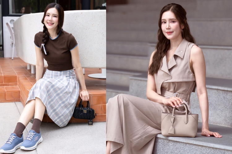 “เจี๊ยบ พิจิตตรา” สวยสะกดใจ ออร่าจับทุกลุค ทุกชุดคือรันเวย์ส่วนตัว