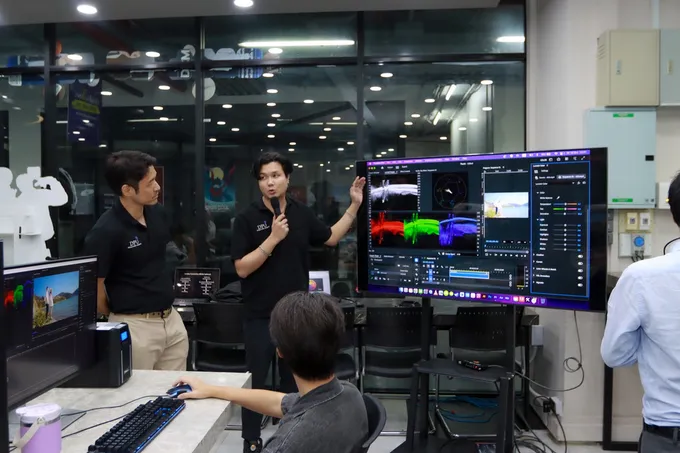 ปลุกศักยภาพนักศึกษา จัดเวิร์กชอป Color Grading & Color Theory สู่มืออาชีพสื่อดิจิทัล