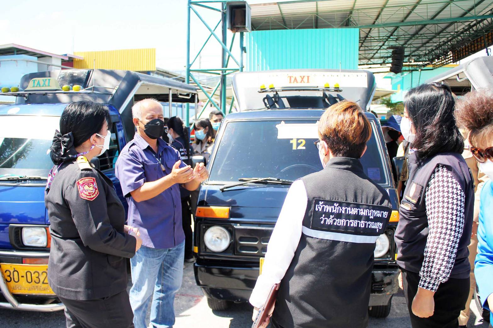  "หัวหิน" เข้มรถรับจ้างมาตรฐาน SHA ก่อนเปิดเมืองรับนทท.